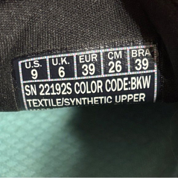 Skechers Women's Black and White Slip-On Sneakers - Picture 3 of 3